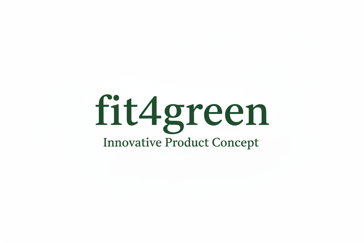 Logo fit4green avec tagline